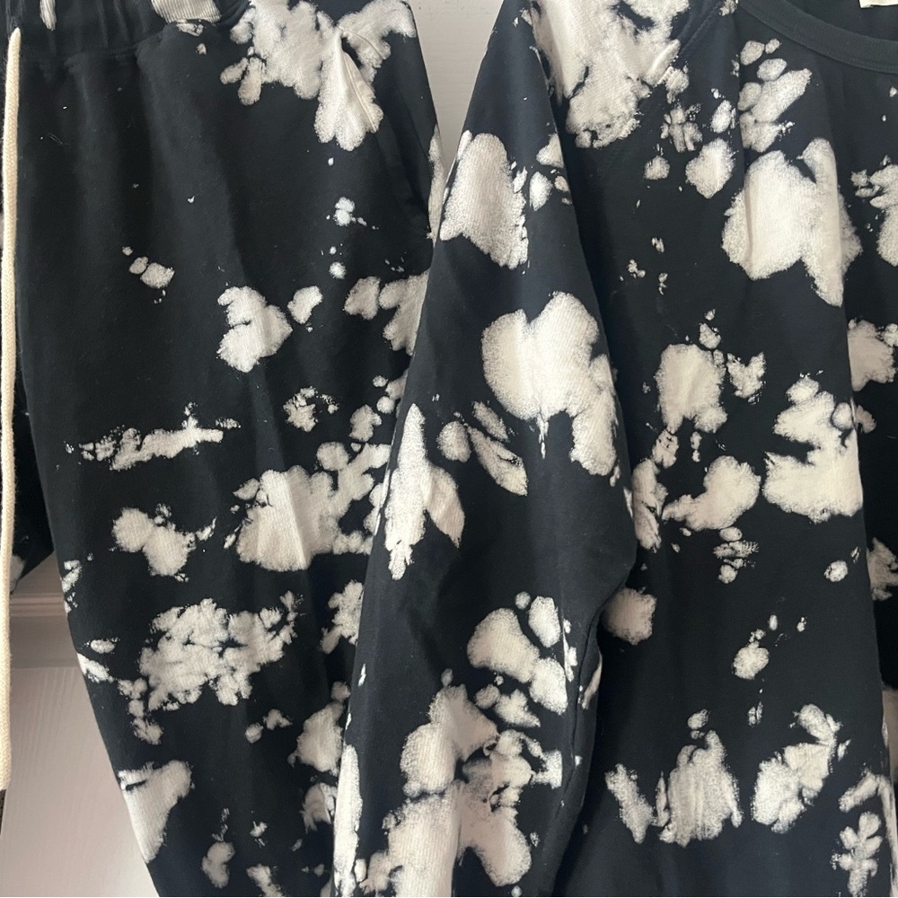 FABULOUS COTTON BLACK TIEDYE JOGGER SET BY LOVESTITCH🖤
